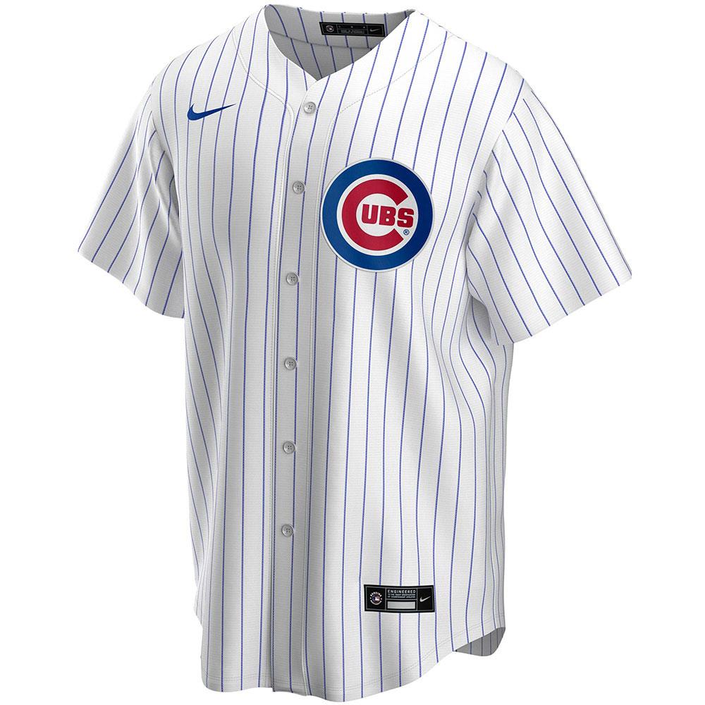 Mens Chicago Cubs Kris Bryant Cool Base Replica Jersey White