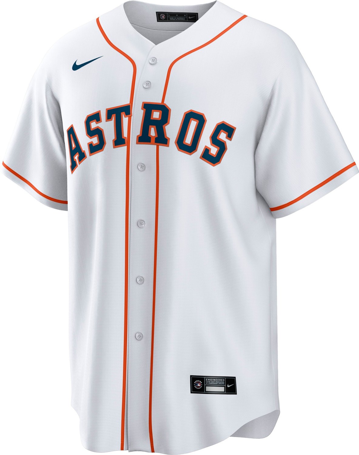 Nike Men's Houston Astros Jeremy Pea #3 Official Home Replica Jersey